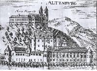Graphics of castle Vrbovec from 1681 by Vischer